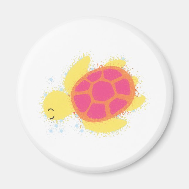 Imã Tartaruga do Mar Cento (Frente)