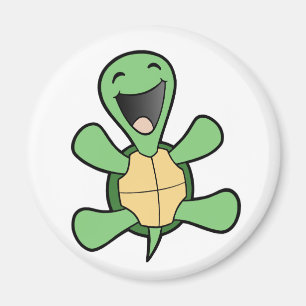 Imã Tartaruga feliz