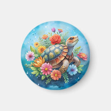 Tartaruga Floral