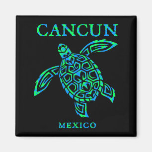 Imã Tartaruga Marinha Cancun México Meninos Meninas Mu