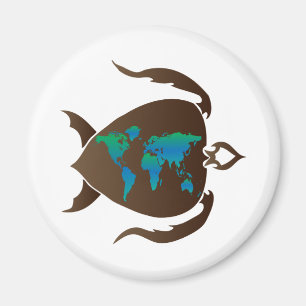 Imã Tartaruga-mundo