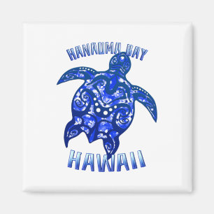 Imã Tartaruga Tribal de Vacinação Hanauma Bay Hawaii