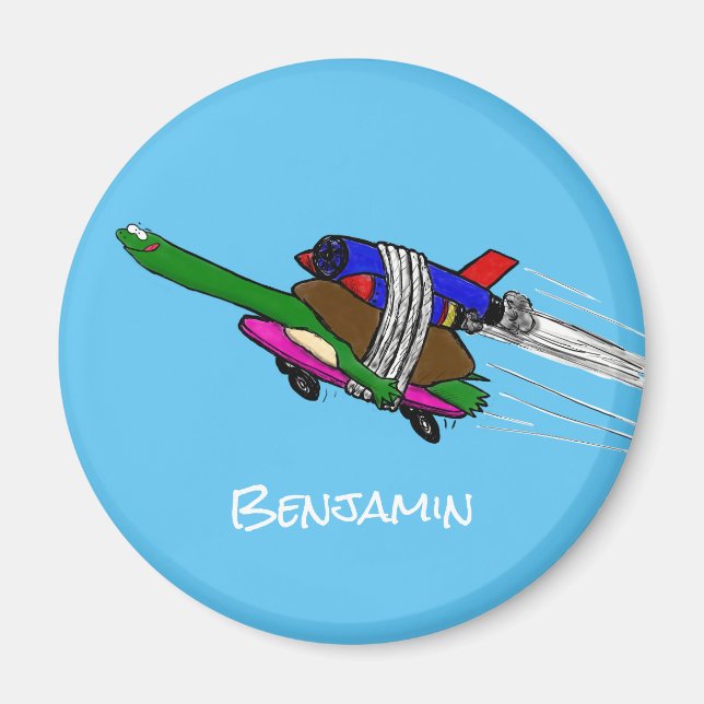 Imã Tartaruga voadora (Frente)