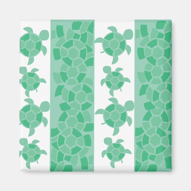 Imã Tartarugas Mosaicas (Frente)