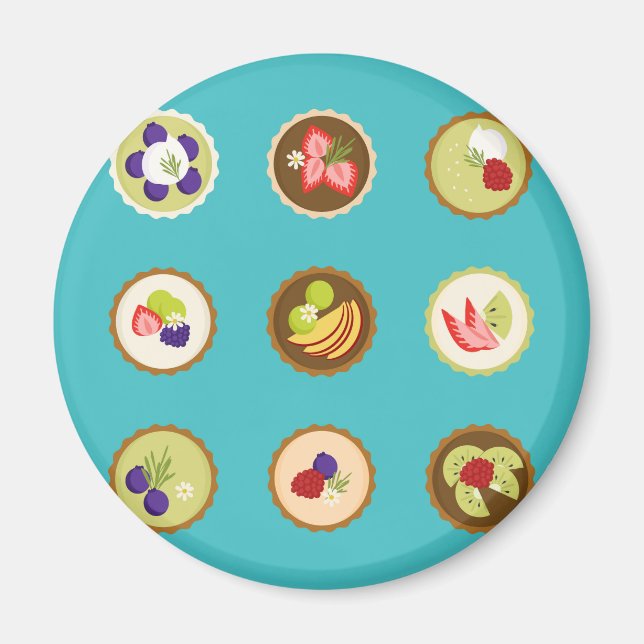 Imã Tartes de Frutas (Frente)