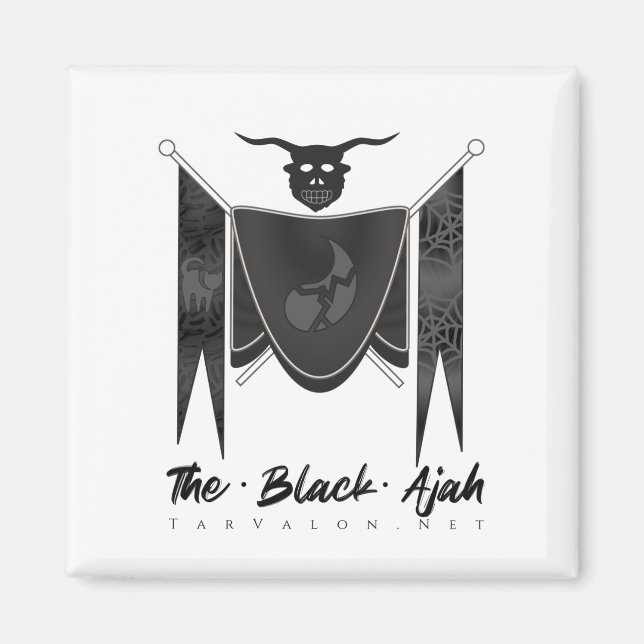 Imã TarValon.Net Imagem Preta (Frente)