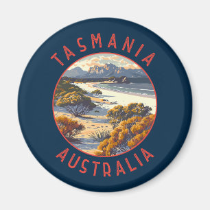 Imã Tasmânia Austrália Circular Retrovisível