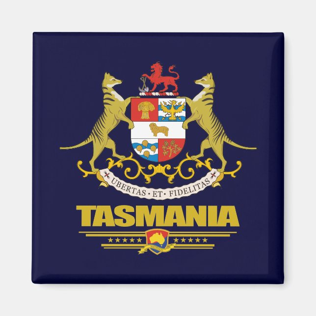 Imã Tasmânia COA (Frente)