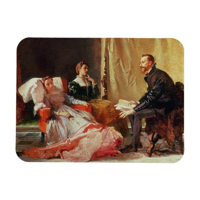Ímã Tasso e Elenora D'Este (Horizontal)