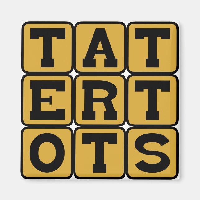 Imã Tater Tots, Petisco de Batata Frita para o Café da (Frente)
