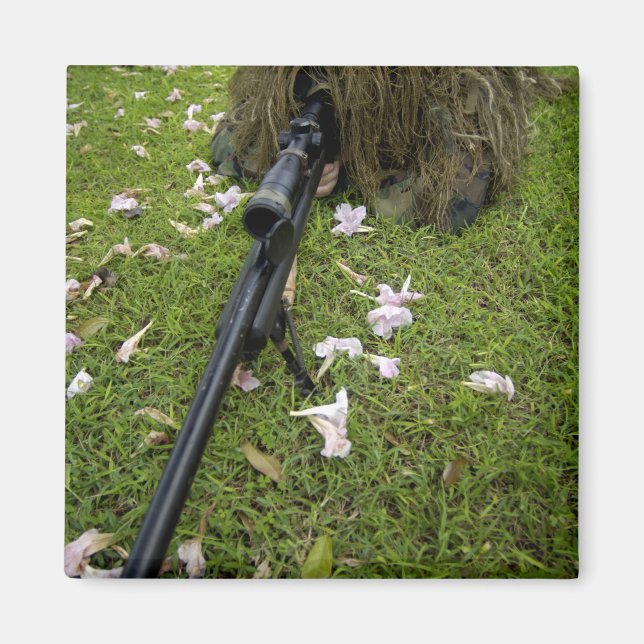 Imã Táticas de atirador de práticas soldadas (Frente)