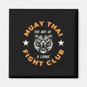 Imã Tatuagem de luta de MMA Muay Thai Tiger arte dos 8