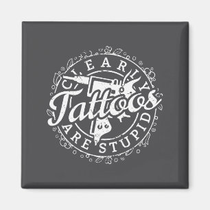 Imã Tatuagens São Camisa de Estudante Engraçado Artist