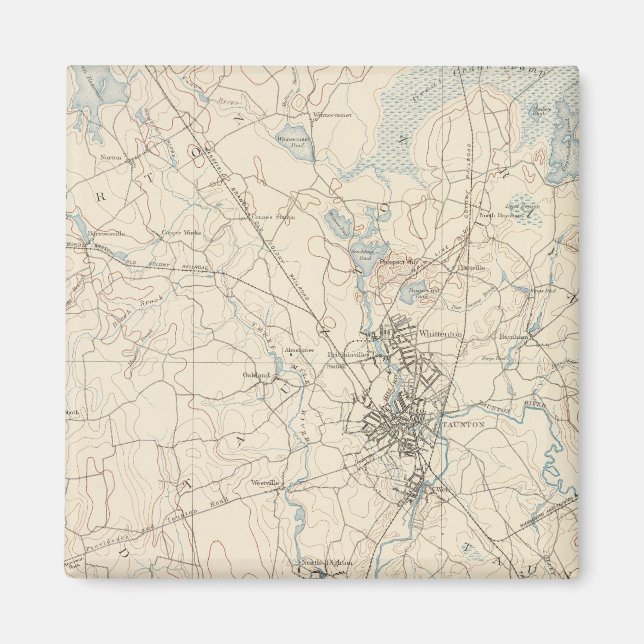 Imã Taunton, Massachusetts (Frente)