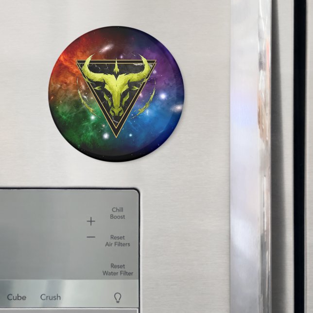 Imã Taureau Zodiaque Cadeau Astrologie (In Situ (Fridge))