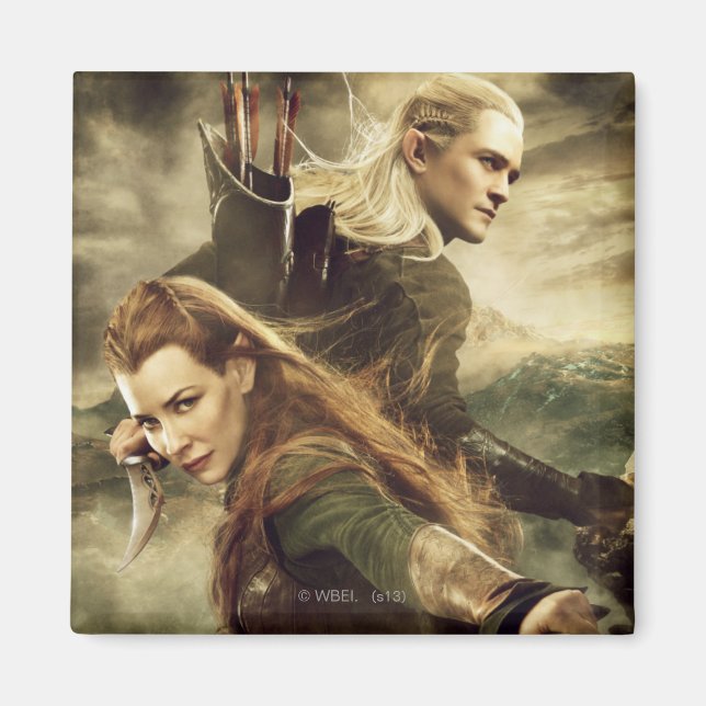 Imã TAURIEL™ E LEGOLAS GREENLEAF™ Movie Poster 3 (Frente)