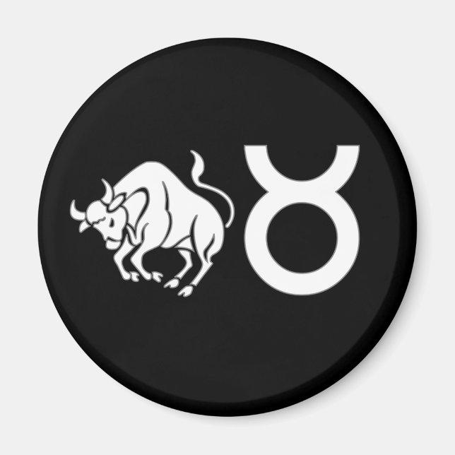 Imã Taurus com Símbolo (Frente)