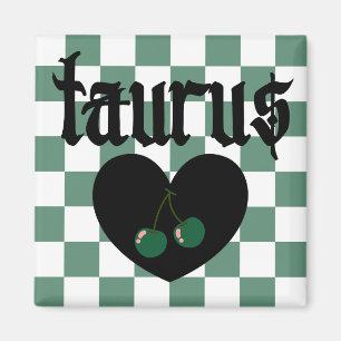 Imã Taurus Gothic - Design de cerejas controladas esté