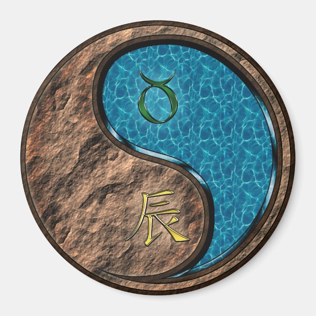 Imã Taurus & Water Dragon (Frente)