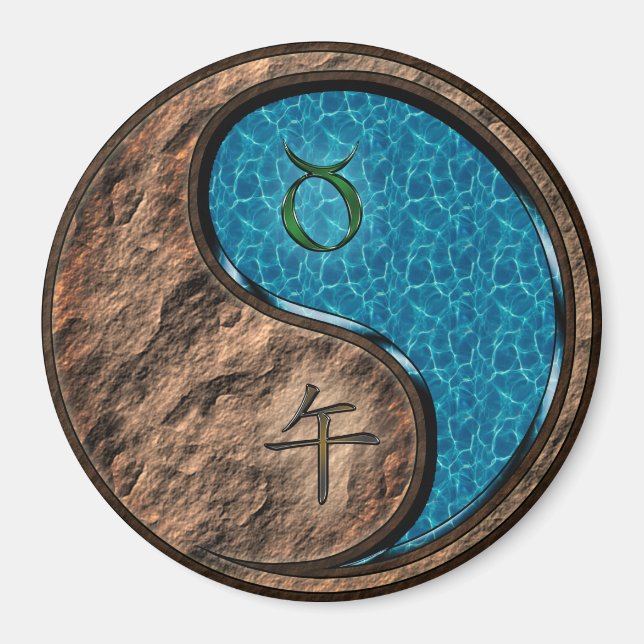 Imã Taurus & Water Horse (Frente)