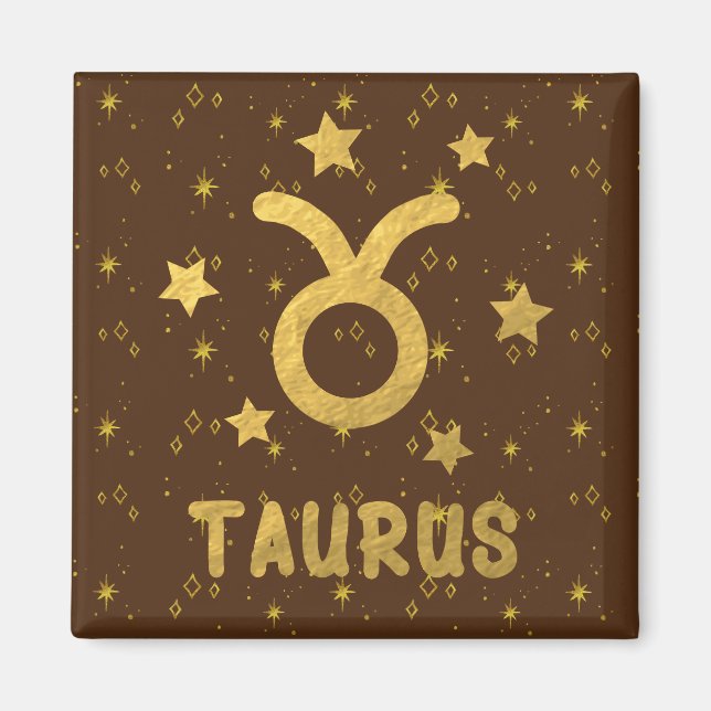 Imã Taurus Zodiac Terthy Magnet (Frente)
