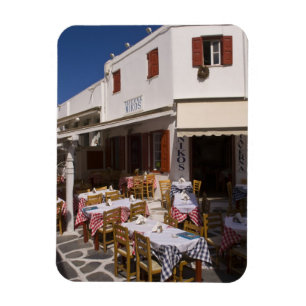 Ímã Taverna Nikos, Mykonos, Ilhas Cíclades, Grécia