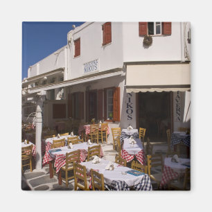 Imã Taverna Nikos, Mykonos, Ilhas Cíclades, Grécia