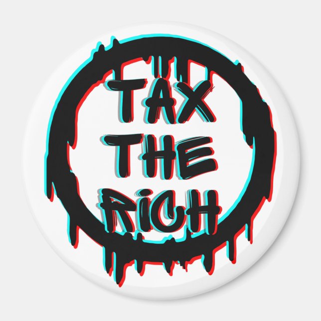 Imã Tax The Rich Original (Frente)
