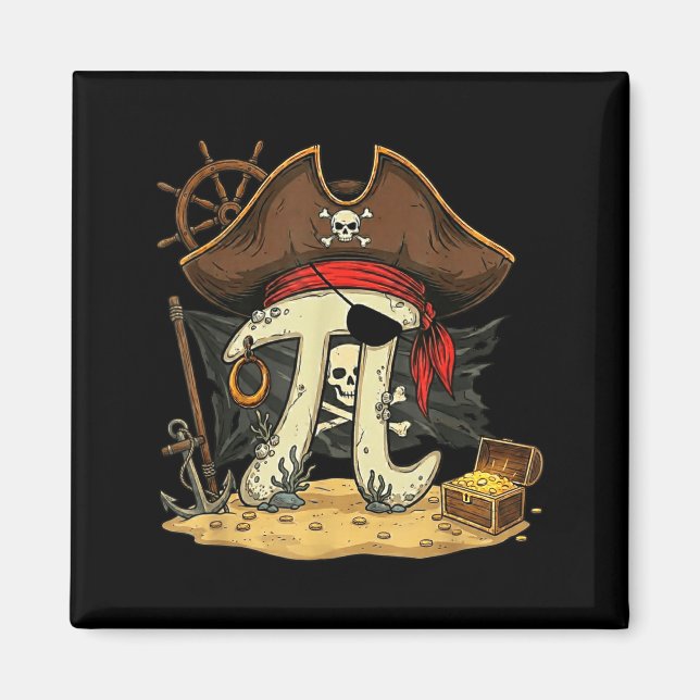 Imã Taxa engraçada pirata piday 314 professor de matem (Frente)