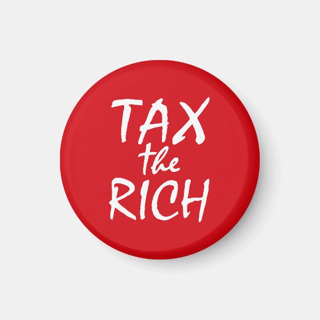 Imã Taxe os Ricos (Frente)