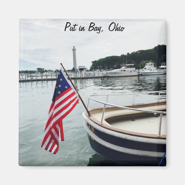 Imã Taxi de água, posto na baía (Frente)