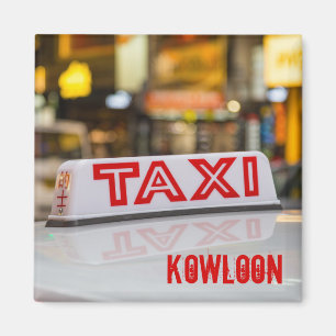 Imã Táxi Kowloon em Hong Kong Urbano