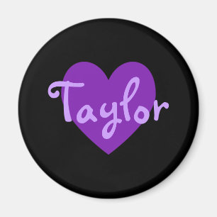 Imã Taylor no roxo