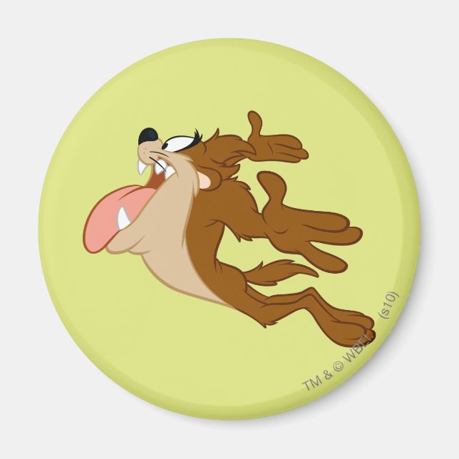 Imã TAZ™ voando pelo ar (Frente)