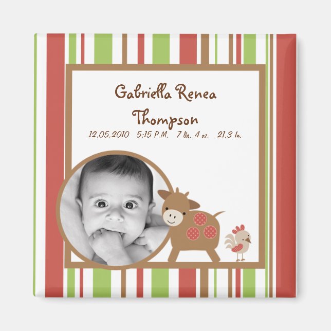 Imã {TBA} 2"x2" Magnet de Anúncio de Animais da Explor (Frente)