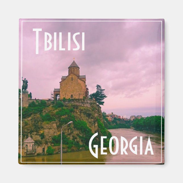 Imã Tbilisi Georgia View Cityscape Architecture (Frente)