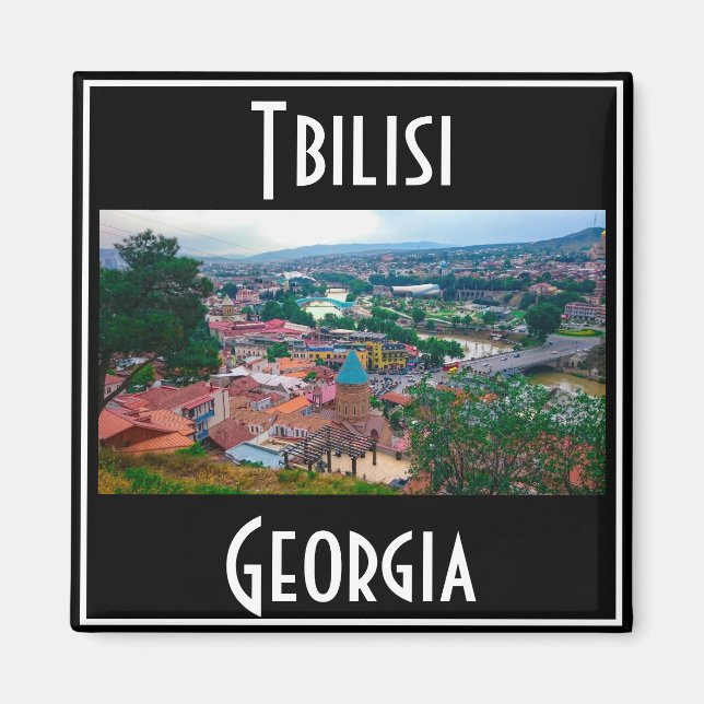 Imã Tbilisi Georgia View Cityscape Architecture (Frente)