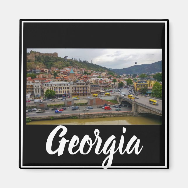 Imã Tbilisi Georgia View Cityscape Architecture (Frente)