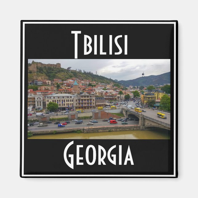 Imã Tbilisi Georgia View Cityscape Architecture (Frente)