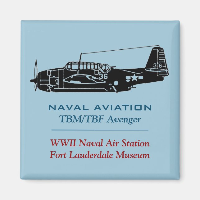 Imã TBM - Avenger TBF (Frente)