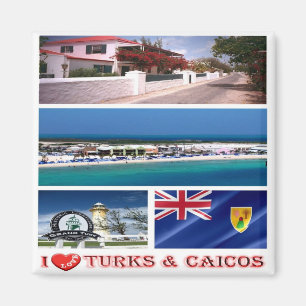 Imã TC - Ilhas Turks e Caicos - I Love