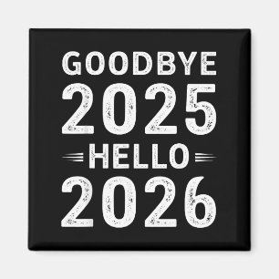 Imã Tchau 2025 Olá 2026 Homens Mulheres Crianças Ano N