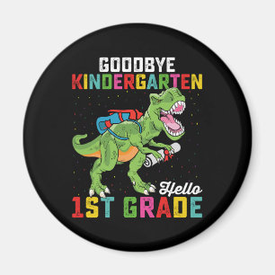 Imã Tchau Jardim de Infância Olá 1ª Série Escola T Rex