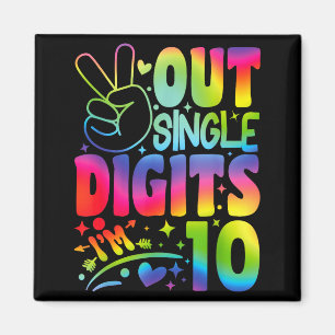 Imã Tchau, Números Únicos Estou nos 10 Dígitos Tie Dye