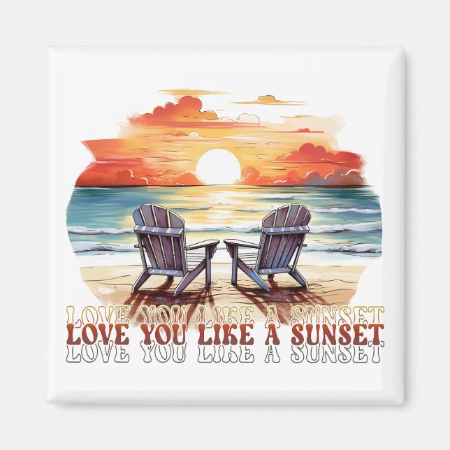 Imã Te Amo Como Um Magneto (Frente)