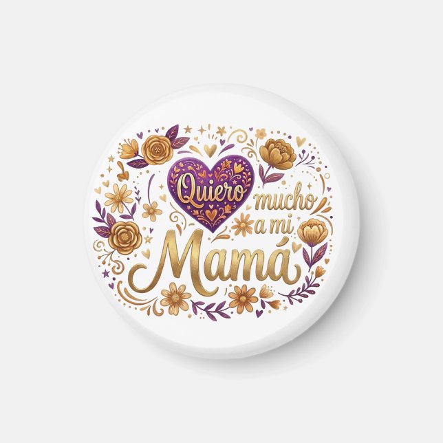 Imã Te quiero, mamá (Frente)