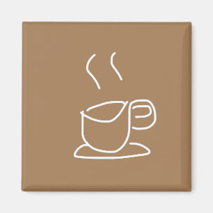 Imã Tea Lovers Café Abrange o moderno simples