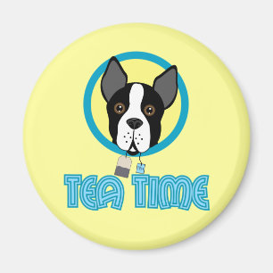 Imã Tea party de Boston Terrier