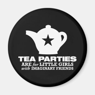 Imã tea party - os tea party são para as meninas