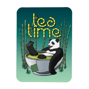 Ímã Tea Time Panda